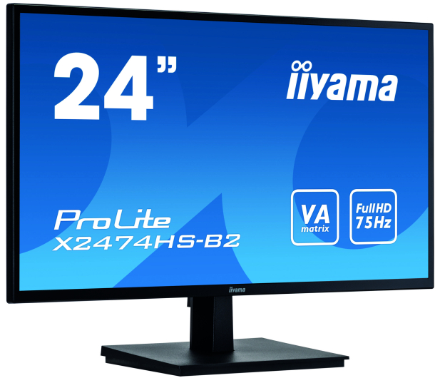 IIYAMA 23.6'' ProLite X2474HS-B2 Czarny - 506641 - zdjęcie 4